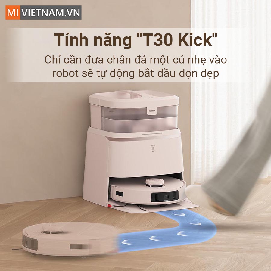 Robot Hút Bụi Lau Nhà Ecovacs Deebot T30 Pro Omni – Bản Quốc Tế