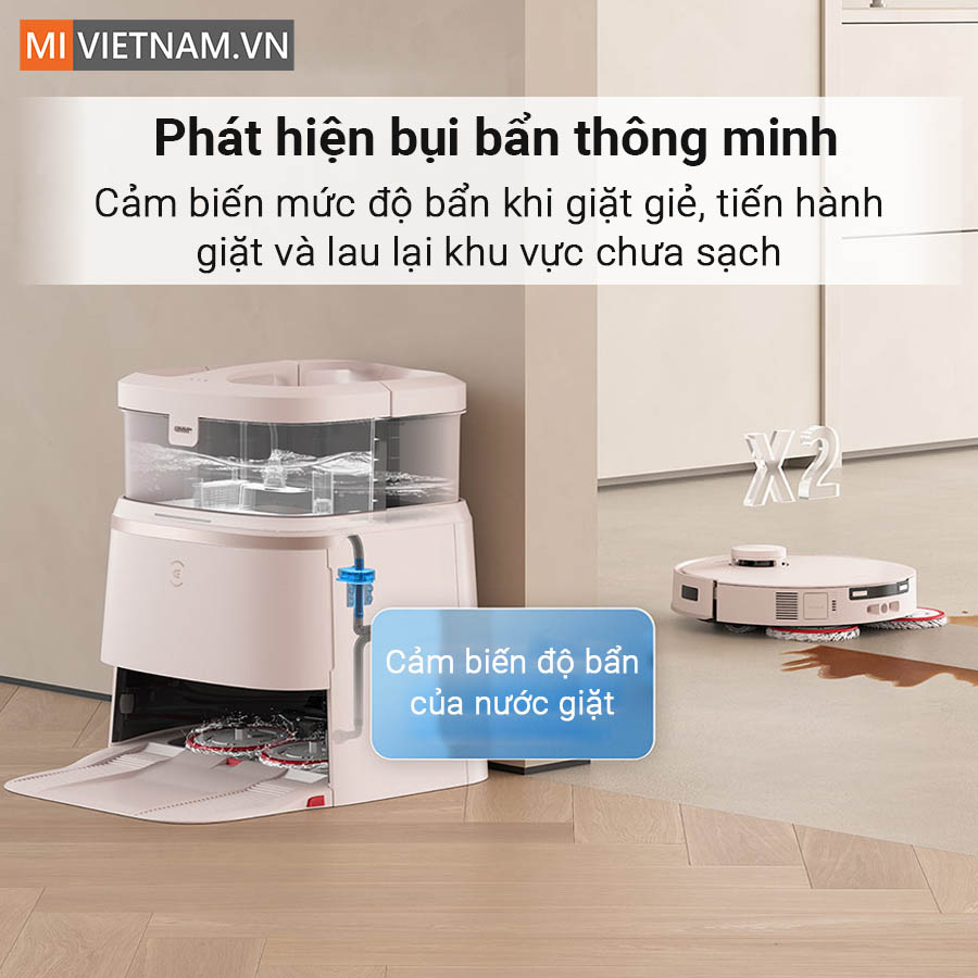 Robot Hút Bụi Lau Nhà Ecovacs Deebot T30 Pro Omni – Bản Quốc Tế