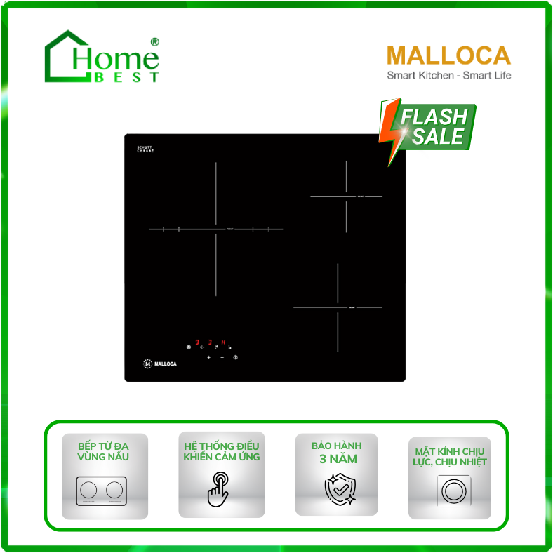 Bếp điện hồng ngoại Malloca MR 593