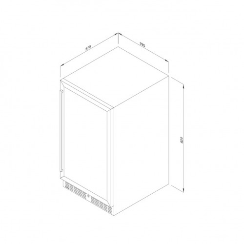 Tủ Rượu Malloca MWC-20BG