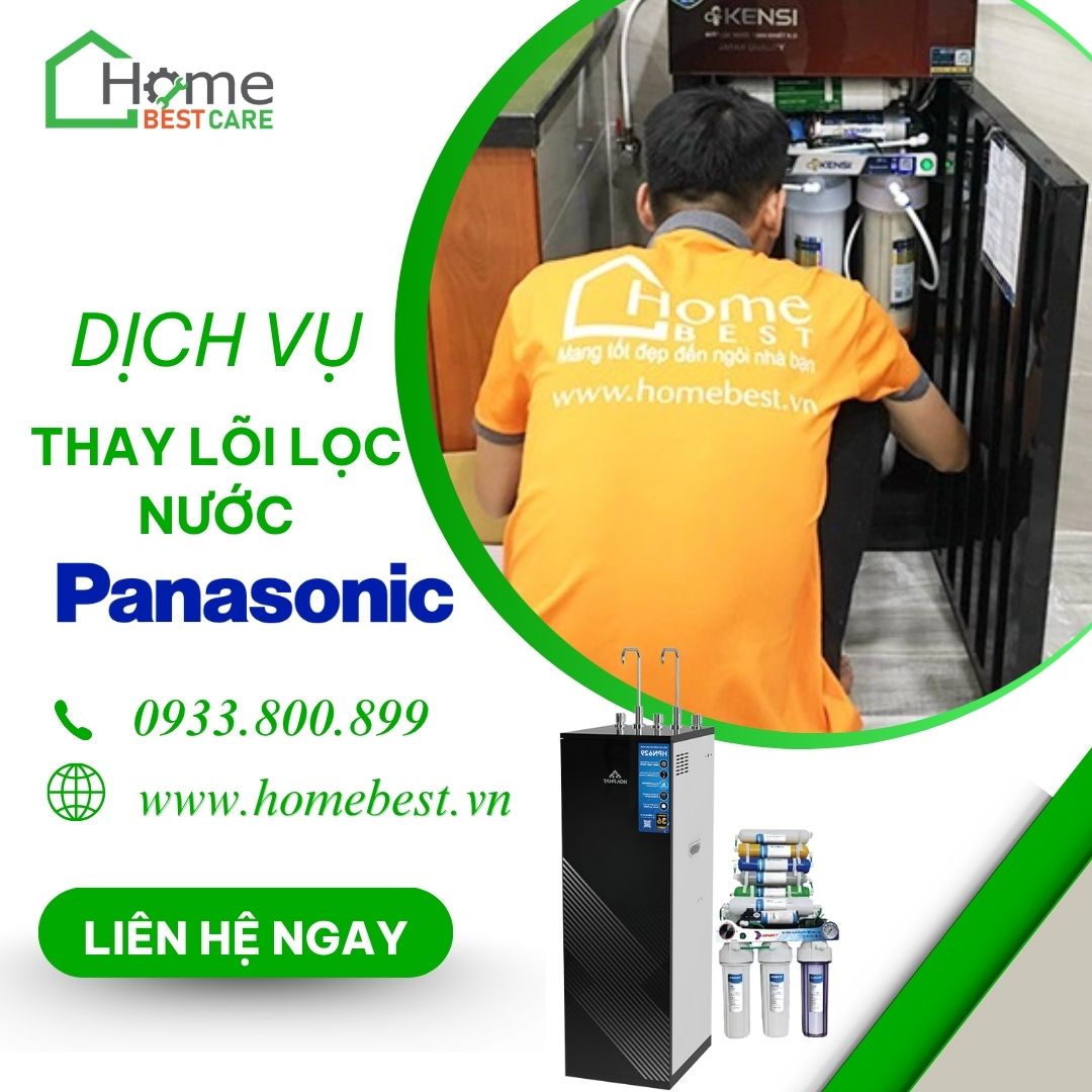Dịch vụ thay lõi lọc nước Panasonic