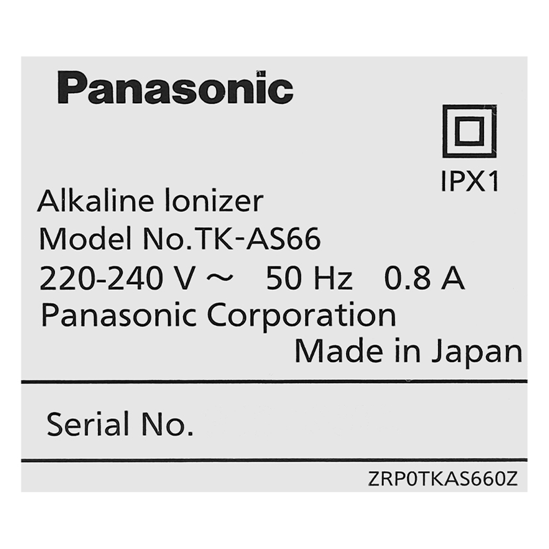 Máy lọc nước ion kiềm Panasonic TK-AS66