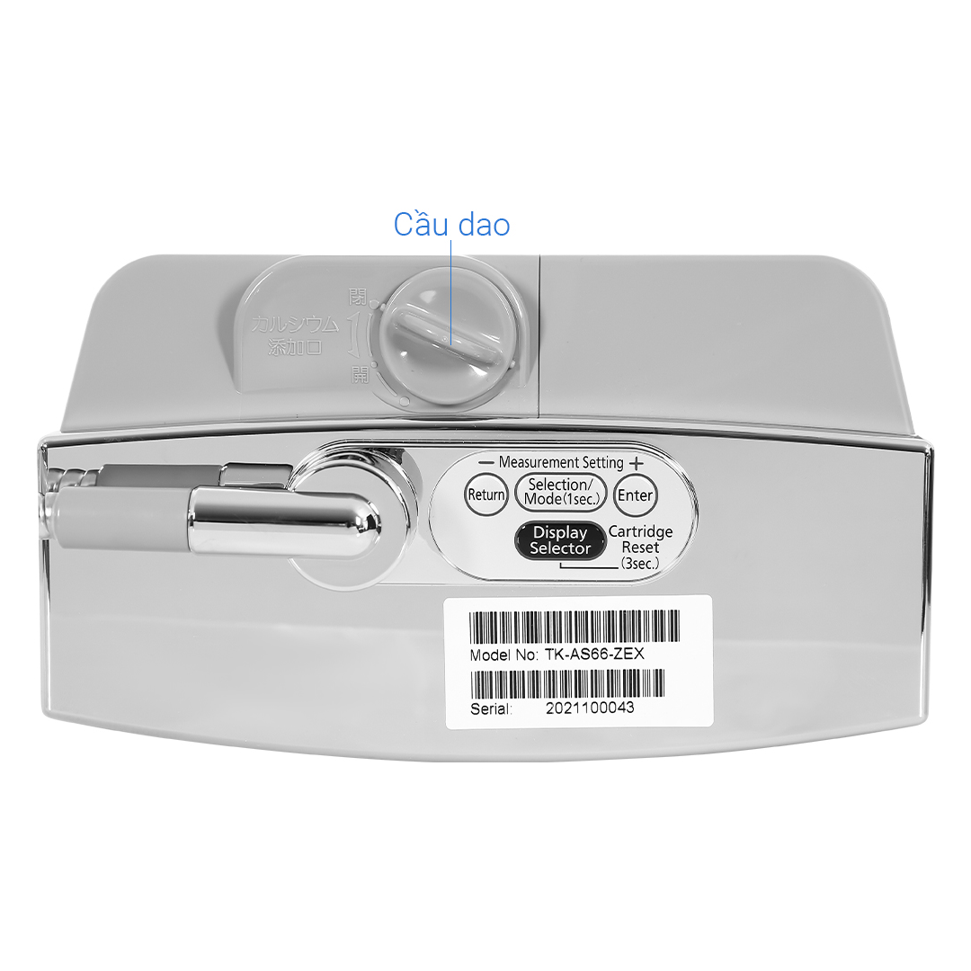 Máy lọc nước ion kiềm Panasonic TK-AS66
