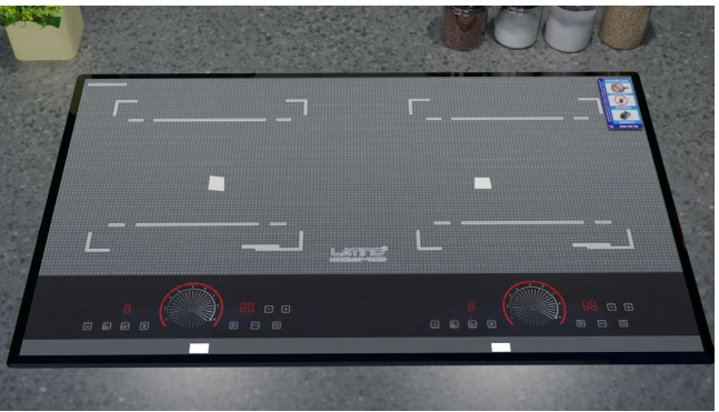 Bếp từ đôi Latino LT-706ID