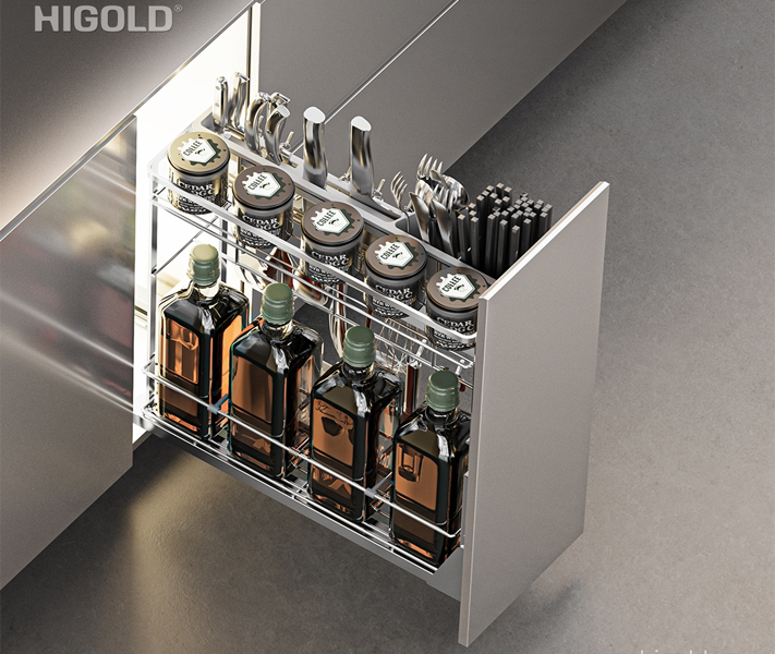 COMBO Phụ kiện tủ bếp cao cấp HIGOLD (4 Món) - Combo 3