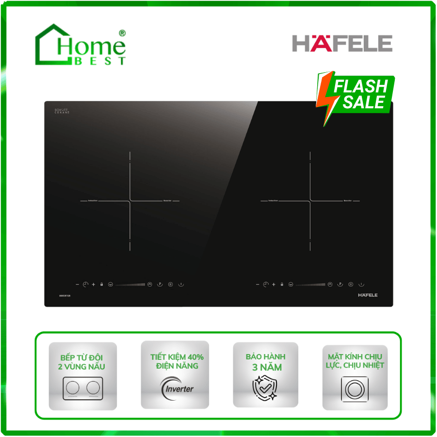 Bếp từ 2 vùng nấu Hafele HC-I3732A