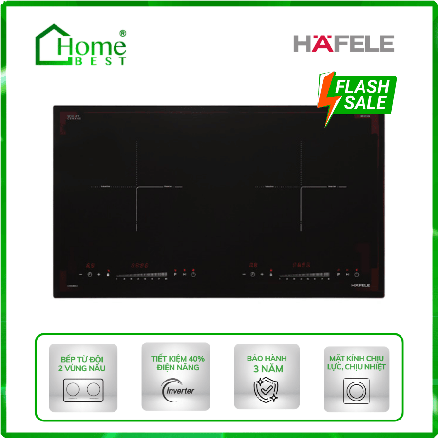 Bếp từ 2 vùng nấu Hafele HC-I2732A