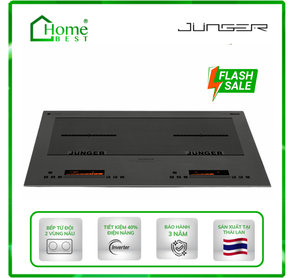 Bếp từ đôi Junger CEJ-221-INVERTER