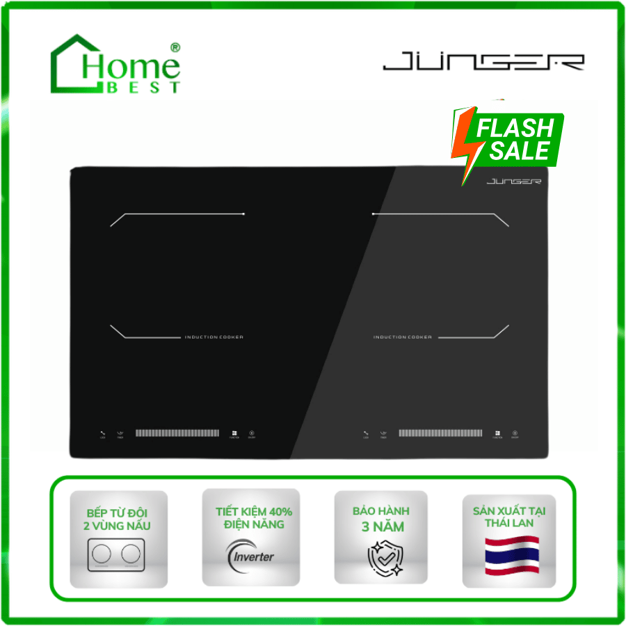 Bếp từ đôi Junger JG CEJ-201-II