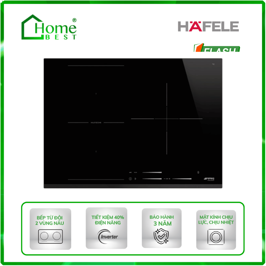 Bếp từ 2 vùng nấu Hafele SI1M7733B