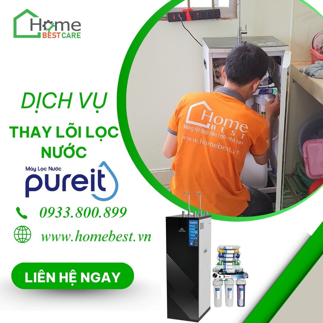 Dịch vụ thay lõi lọc nước Pureit