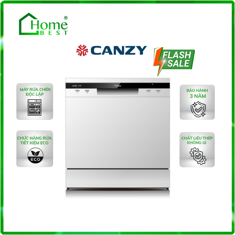 Máy rửa chén bát độc lập Canzy CZ QP368R