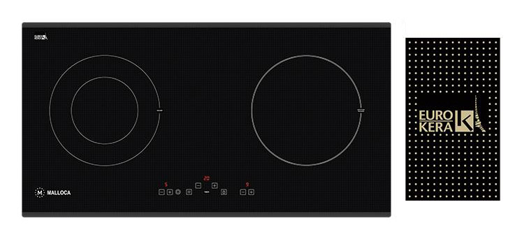 Bếp từ kết hợp hồng ngoại Malloca MH-02IR LB