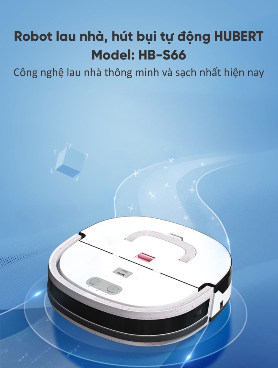 Robot hút bụi - lau nhà tự động HB-S66