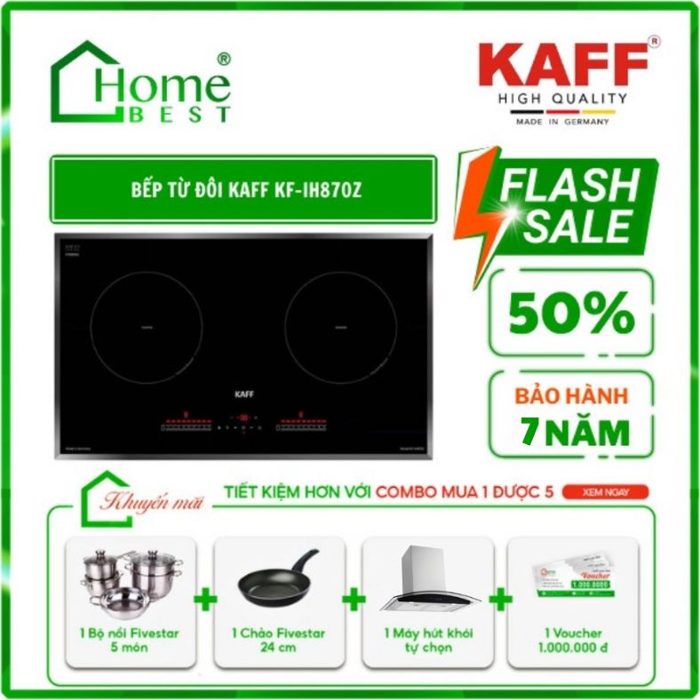 (Combo) Bếp từ đôi KAFF KF-IH870Z