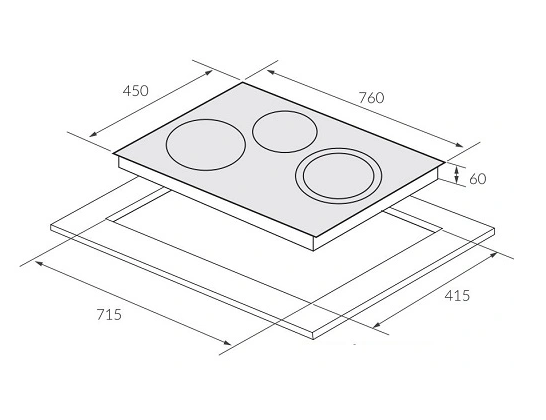 (Combo) Bếp từ kết hợp hồng ngoại Eurosun EU-TE882G