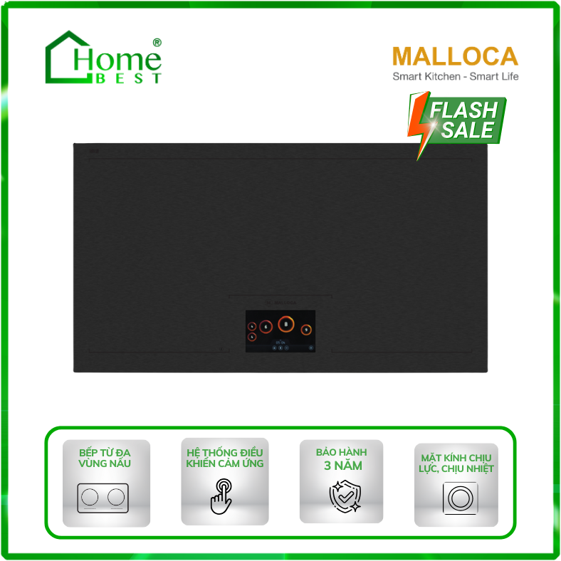 Bếp từ đa điểm Malloca SKYLUX MH-92TFT