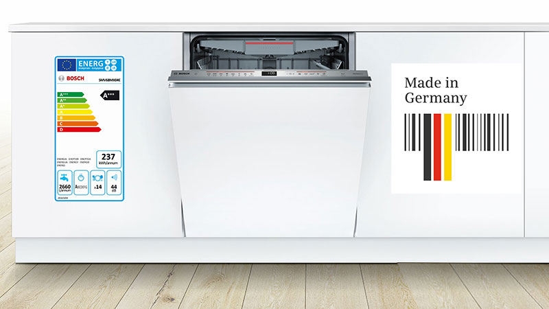 Máy rửa chén bát âm tủ Bosch SMV8YCX03E Serie 8