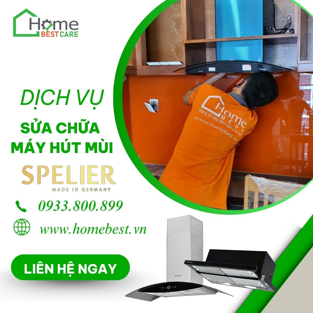 Sửa chữa máy hút mùi Spelier