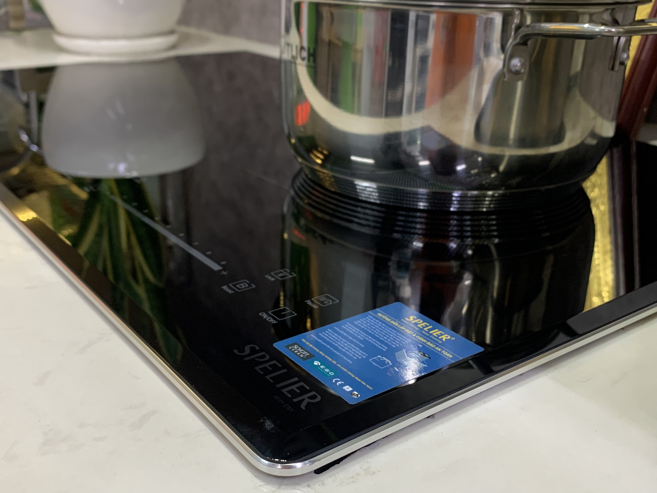 Bếp từ đôi Spelier SPM 828I Plus