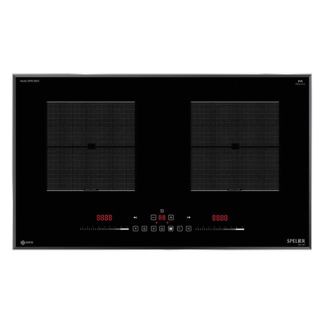 Bếp từ đôi Spelier SPM 888 V