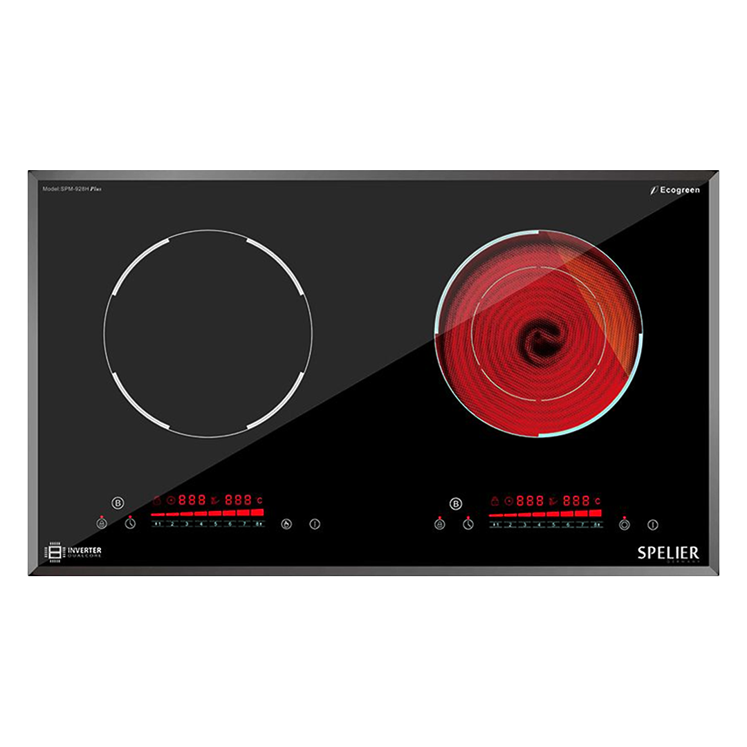 Bếp từ kết hợp hồng ngoại Spelier SPM 928H PLUS