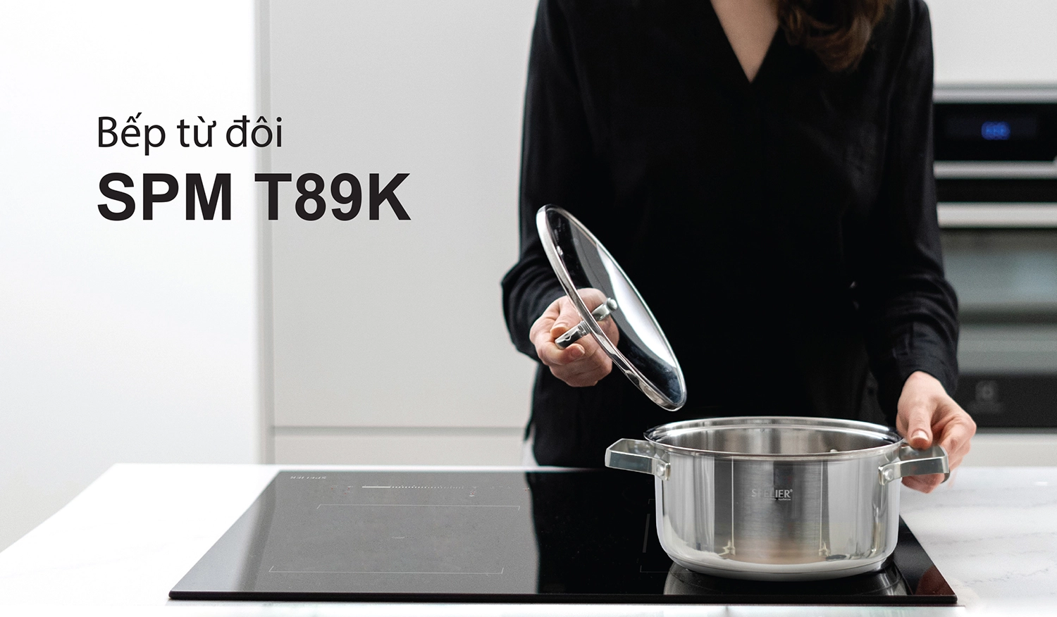 Bếp từ đôi Spelier SPM-T89K