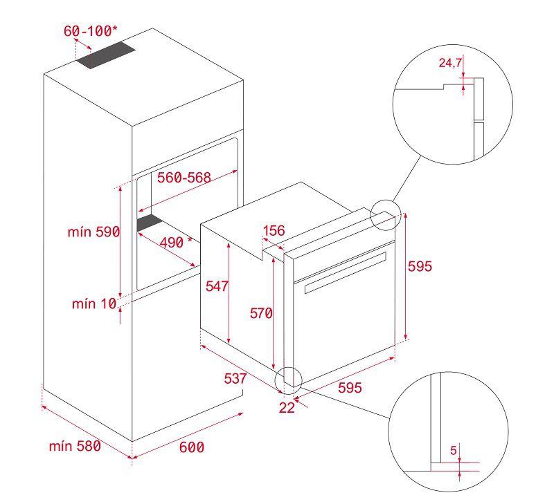 Lò nướng âm tủ Teka STEAKMASTER