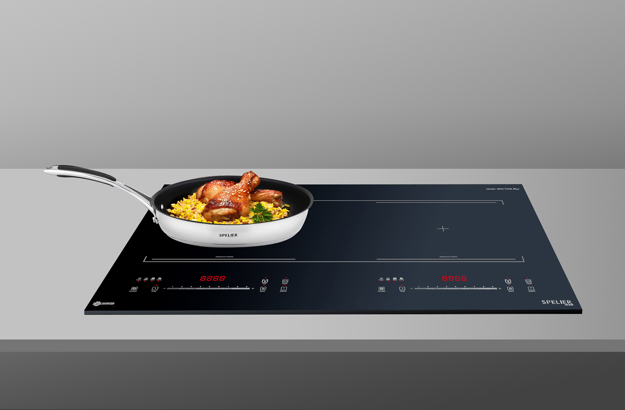 Bếp từ đôi Spelier SPM T93 Plus