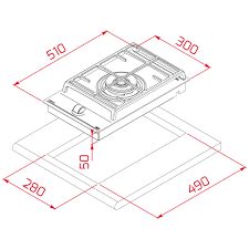 Bếp gas âm Teka GZC 31330 XBB
