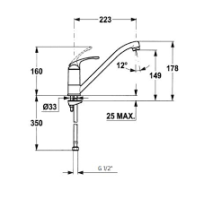 Vòi rửa Teka MTP 913