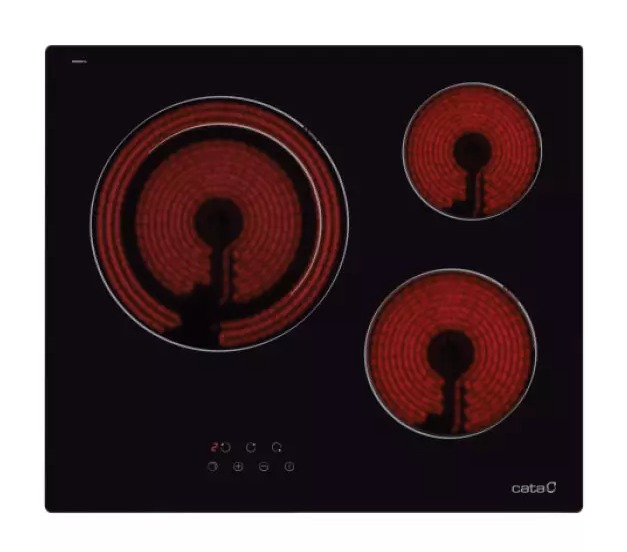 Bếp hồng ngoại 3 vùng nấu Cata TDN 603/B