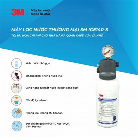 Máy Lọc Nước Công Suất Lớn Dành Cho Nhà Hàng, Quán Cà Phê Vừa Và Nhỏ 3M ICE140-S