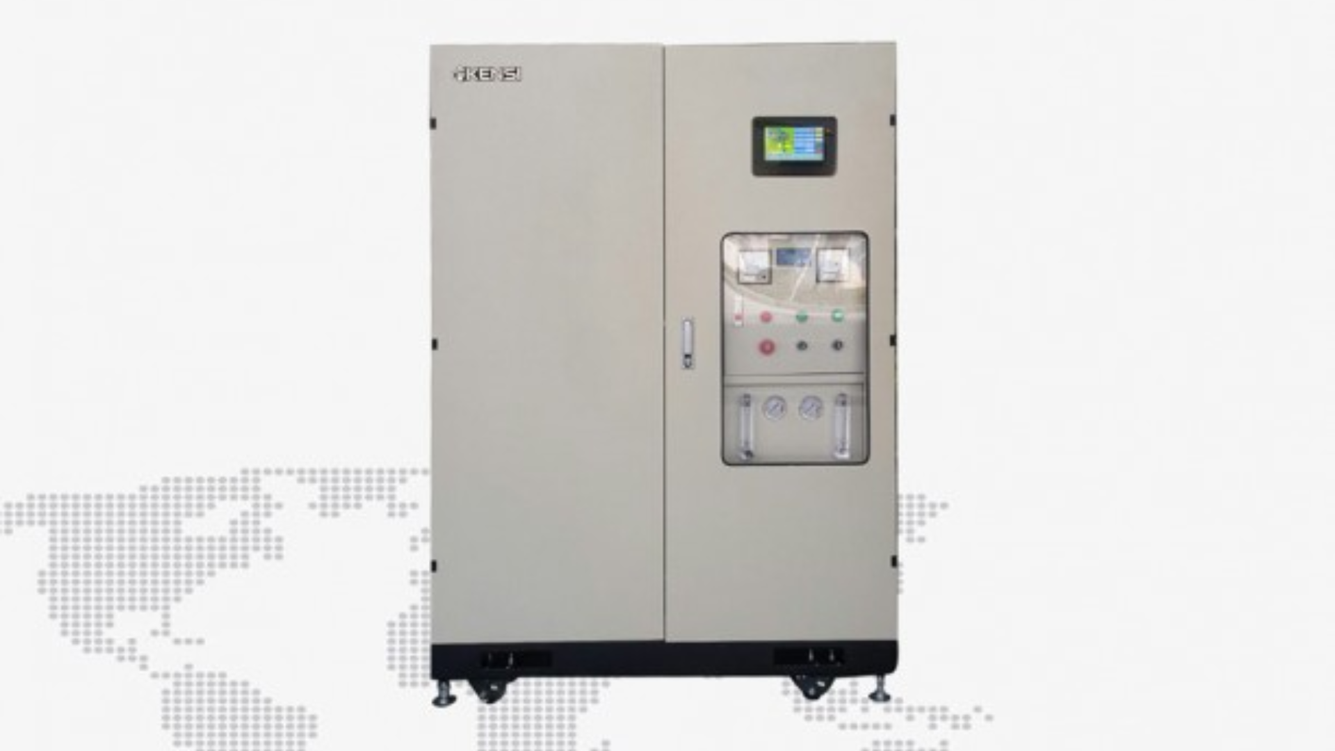 Hệ thống máy lọc nước RO công nghiệp tủ máy 250 L/h TEK-RO250AT