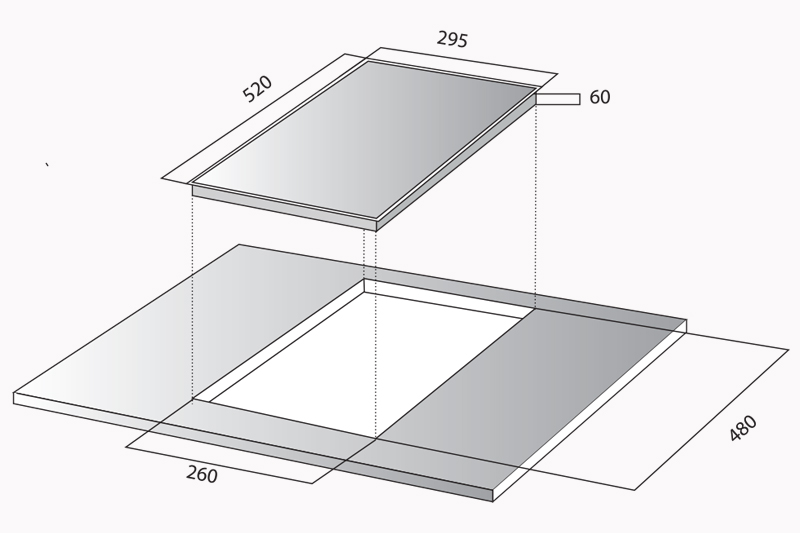 Bếp từ đôi Kocher DI-521
