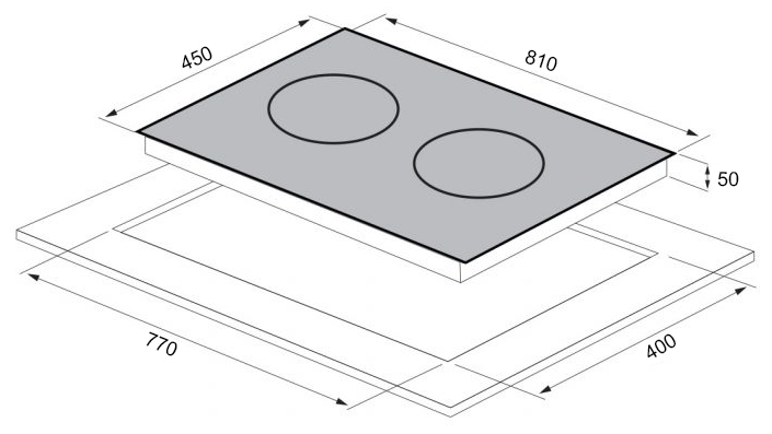 (Combo) Bếp từ kết hợp hồng ngoại 3 vùng nấu TOM 03IR