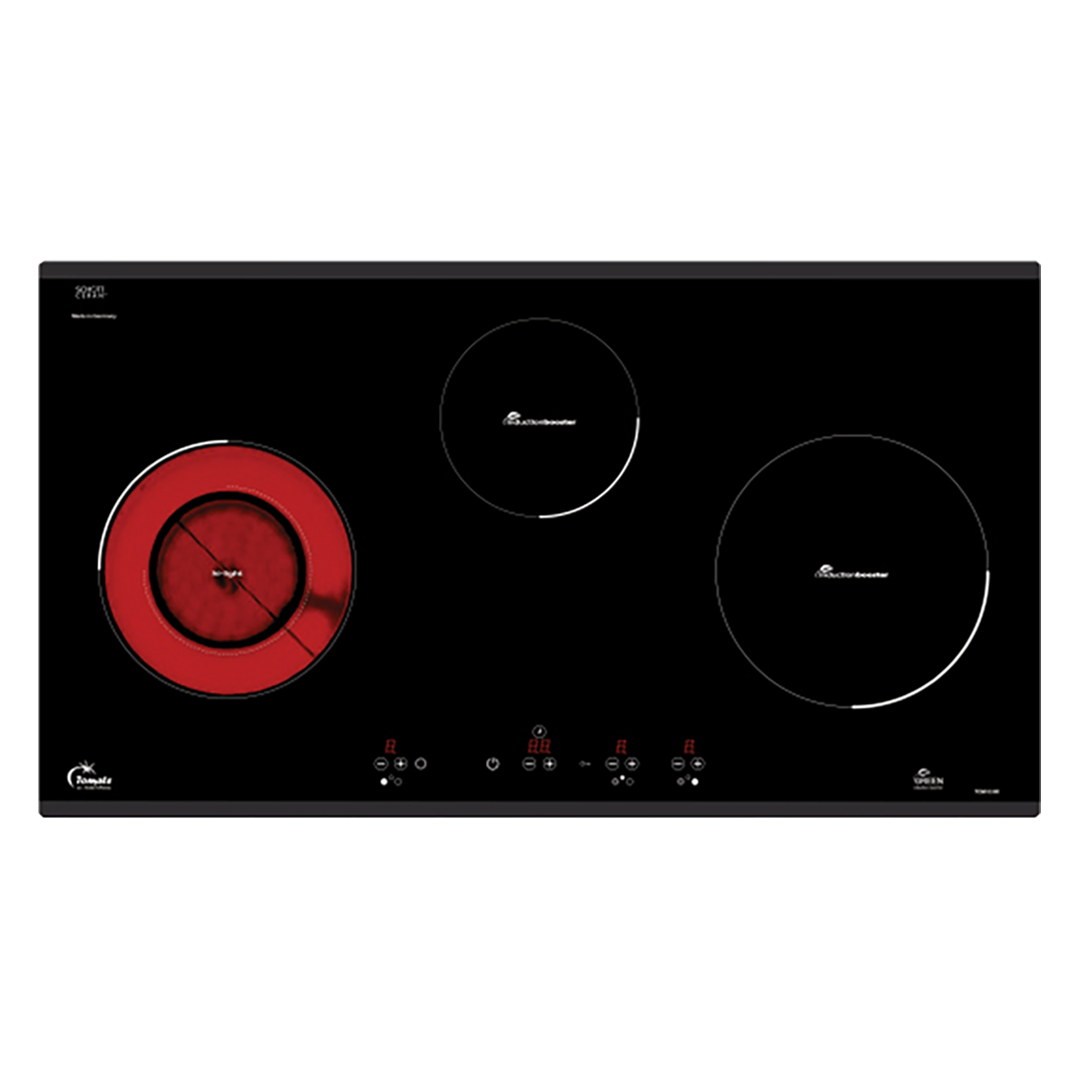 Bếp từ kết hợp hồng ngoại 3 vùng nấu Tomate TOM 03IR