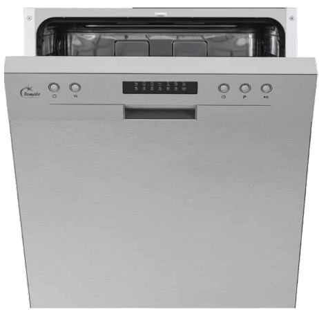 Máy rửa chén bát âm tủ Tomate TOM 6014