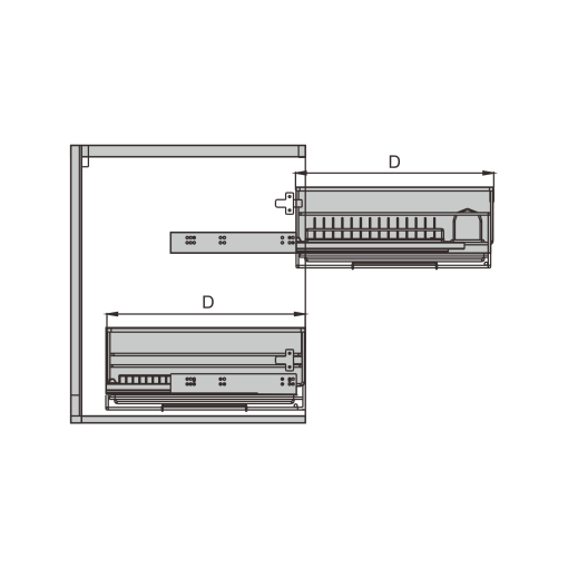 Kệ đựng xoong nồi tủ dưới Ultraz ST007E1 DR/ST007F1 DR/ST007A1 DR/ST0071 DR