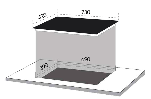 Bếp từ đôi Dmestik ML 828 DKI