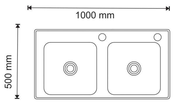 CHẬU RỬA CHÉN BÁT INOX 304 ĐÚC CAO CẤP I-ROYAL IR-10050CKS 304
