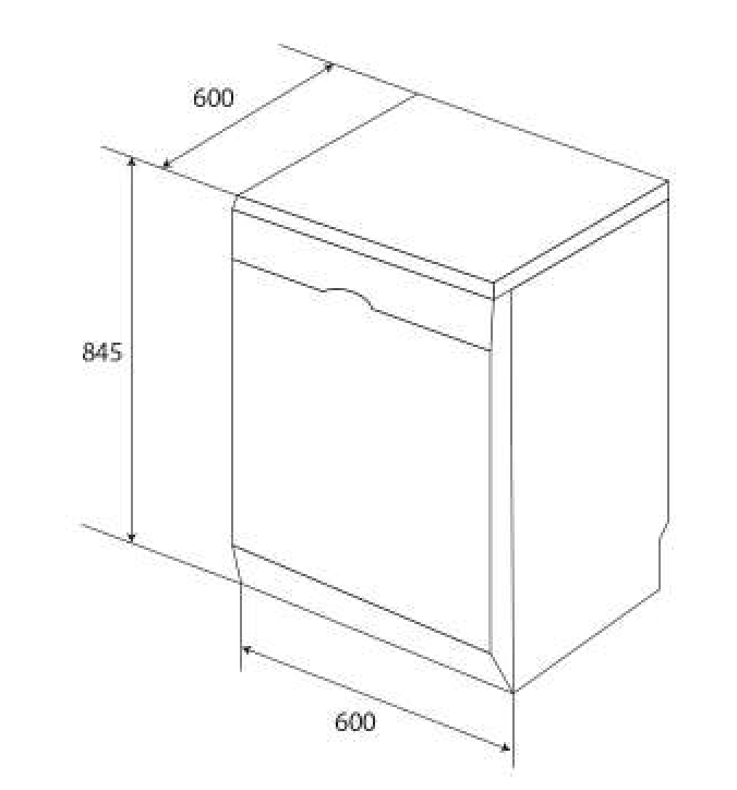 Máy rửa chén bát KAFF KF-A45UVTFT