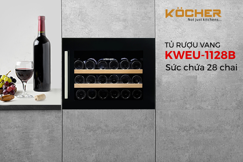 Tủ Rượu Kocher KWEU-1128B