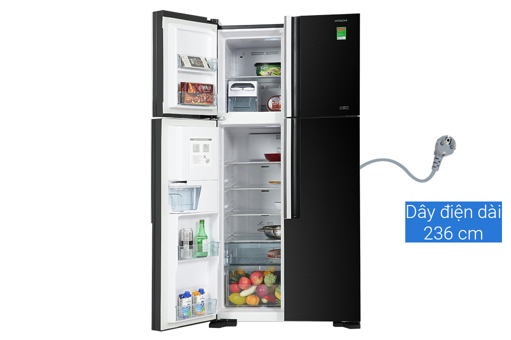 Tủ lạnh 4 cánh Hitachi R-FW690PGV7 GBK