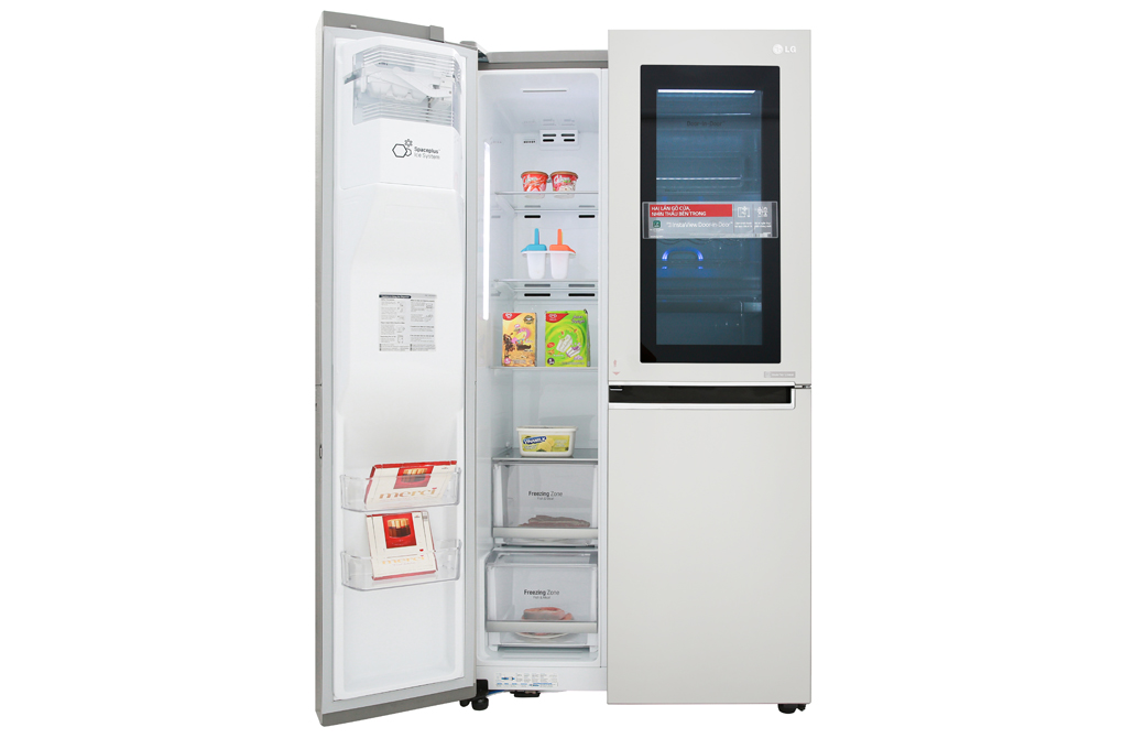 Tủ lạnh LG Inverter 601 lít Side By Side InstaView Door-in-Door GR-X247JS