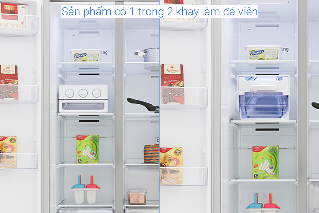 Tủ lạnh Samsung Inverter 655 lít Side By Side RS62R5001M9/SV