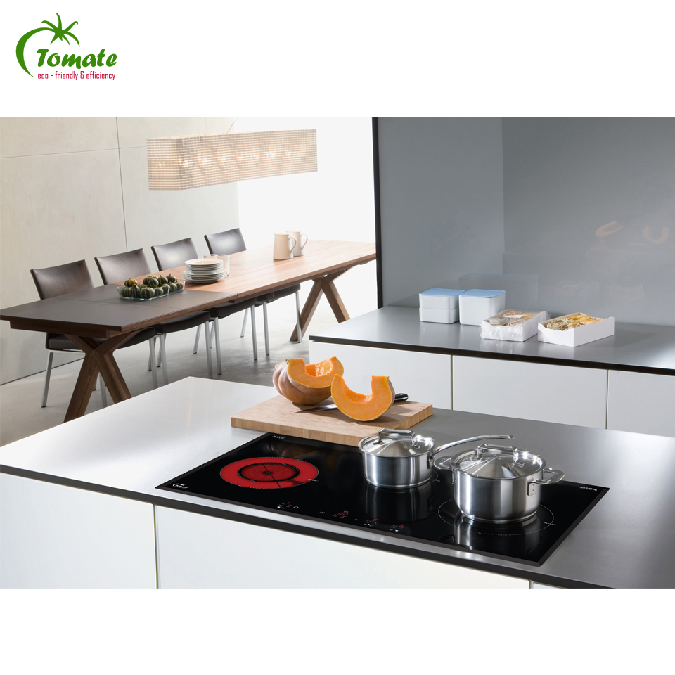 (Combo) Bếp từ kết hợp hồng ngoại 3 vùng nấu TOM 03IR