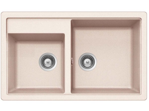 Bồn rửa bằng đá nhân tạo Vivaldi N200 VIC3-01/Cornflakes Muối ớt