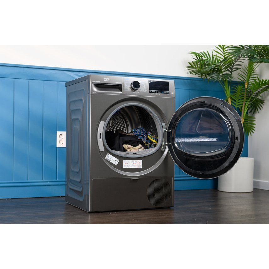 Máy sấy quần áo bơm nhiệt Beko 12kg - B5T66230WM
