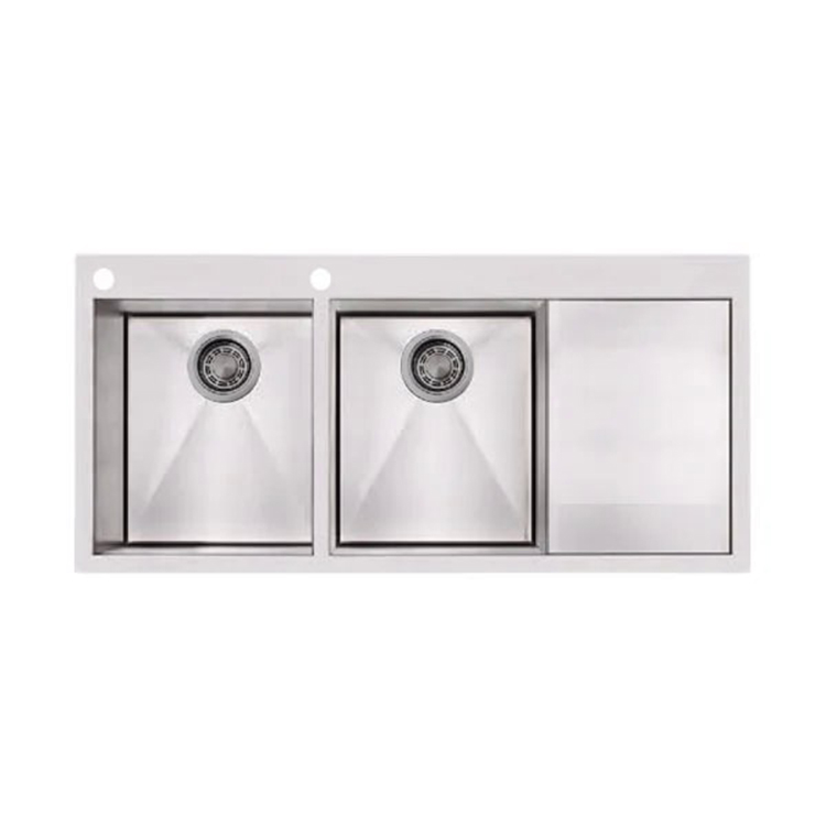 Bồn rửa bằng thép VN-D200/R10/1160x500